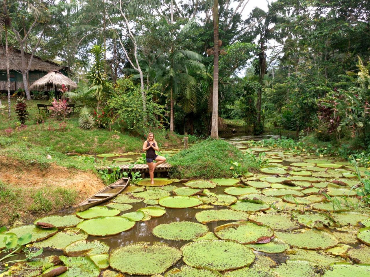 Villa Reserva Natural Natura Park à Puerto Nariño Extérieur photo